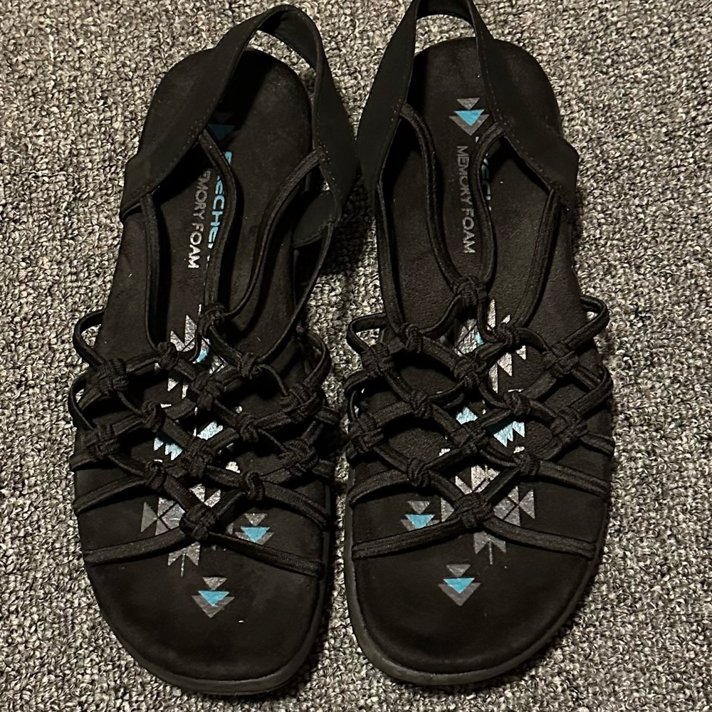 Skechers Women's Black Sandals